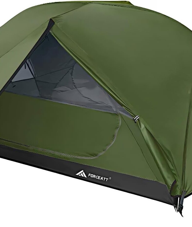 Forceatt Tent for 2 and 3 Person is Waterproof and Windproof, Camping Tent for 3 to 4 Seasons,Lightweight Aluminum Pole Backpacking Tent Can be Set Up Quickly,Great for Hiking